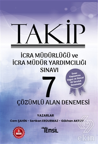 Takip İcra Müdürlüğü ve İcra Müdür Yardımcılığı Sı