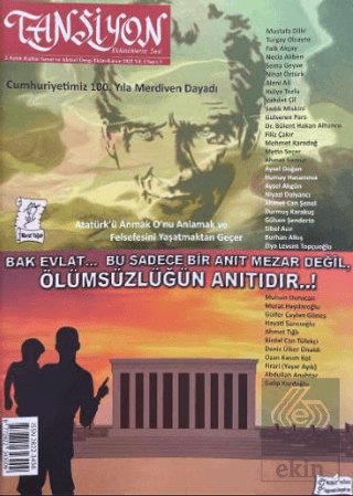 Tansiyon Aylık Kültür Sanat ve Aktüel Dergisi Sayı: 5 Ekim - Kasım 2022