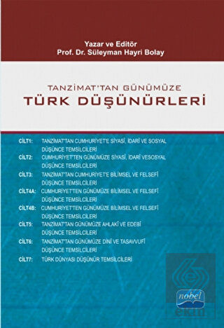 Tanzimat\'tan Günümüze Türk Düşünürleri (7 Cilt -