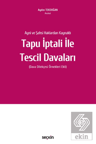 Tapu İptali ile Tescil Davaları