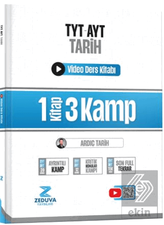 Tarih TYT - AYT Tarih 1 Kitap 3 Kamp Video Ders Kitabı Soner Ardıç Zed