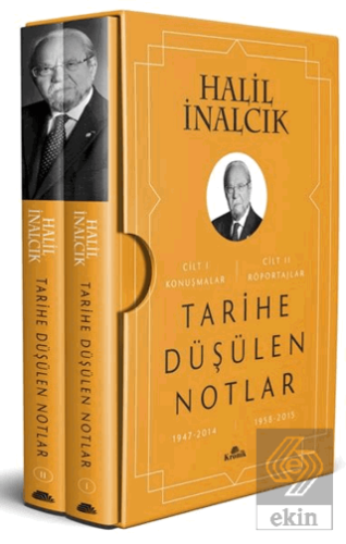 Tarihe Düşülen Notlar (2 Cilt Kutulu)