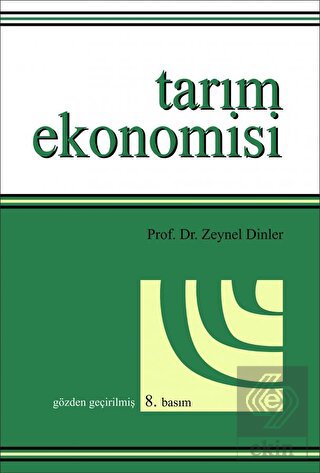 Tarım Ekonomisi Zeynel Dinler