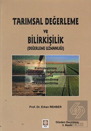 Tarımsal Değerleme ve Bilirkişilik Erkan Rehber