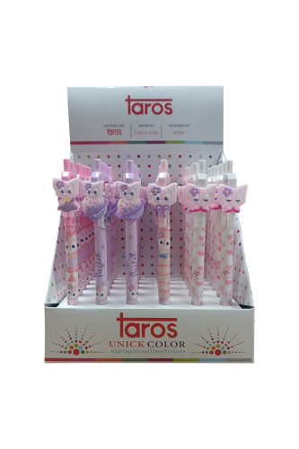 Taros Unick Color Pastel Cats Versatil Kalem