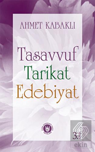 Tasavvuf Tarikat Edebiyat