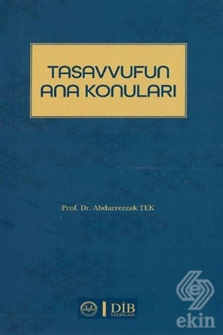 Tasavvufun Ana Konuları