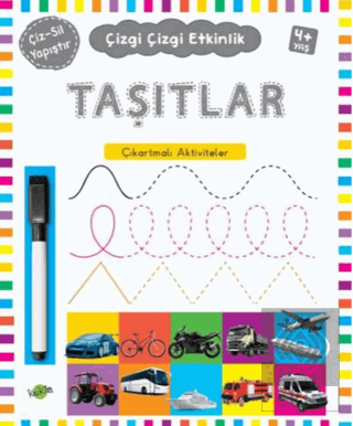 Taşıtlar 4 Yaş ve Üstü - Çizgi Çizgi Etkinlik