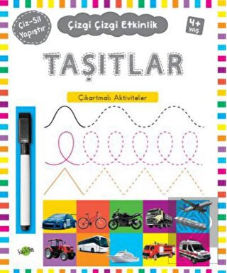 Taşıtlar 4 Yaş ve Üstü - Çizgi Çizgi Etkinlik
