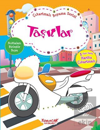 Taşıtlar - Çıkartmalı Boyama Serisi