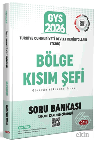 TCDD GYS Bölge Kısım Şefi Tamamı Karekod Çözümlü Soru Bankası