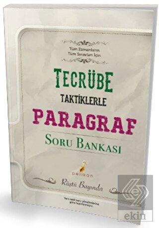Tecrübe Taktiklerle Paragraf Soru Bankası