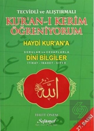 Tecvidli ve Alıştırmalı Kur'an-ı Kerim Öğreniyorum