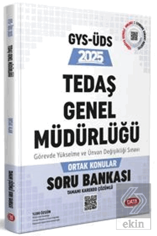 Tedaş Genel Müdürlüğü GYS - ÜDS Ortak Konular Soru Bankası