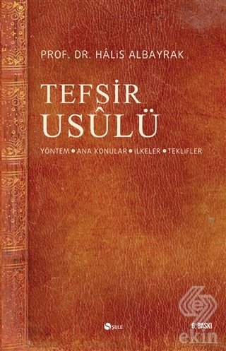 Tefsir Usulü