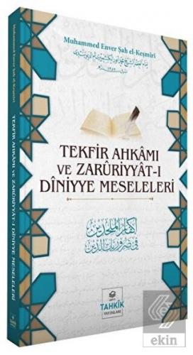 Tekfir Ahkamı ve Zaruriyyat-ı Diniyye Meseleleri