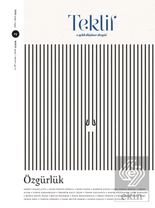 Teklif 2 Aylık Düşünce Dergisi Sayı: 3 Mayıs 2022