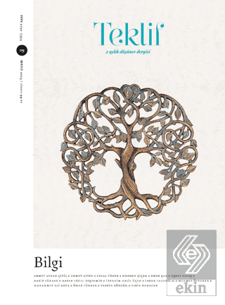Teklif 2 Aylık Düşünce Dergisi Sayı: 9 Mayıs 2023