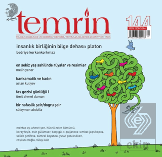 Temrin Düşünce ve Edebiyat Dergisi Sayı: 144 Temmuz - Ağustos 2025
