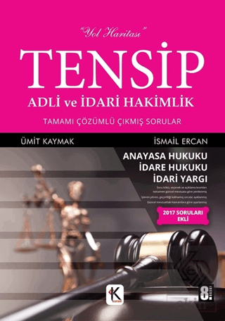 Tensip - Adli ve İdari Hakimlik Tamamı Çözümlü Çık