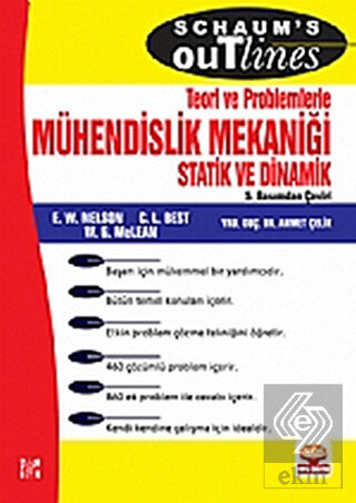 Teori Problemlerle Mühendislik Mekaniği Statik ve