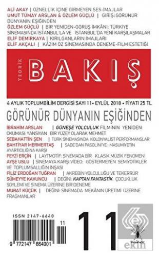 Teorik Bakış Sayı: 11