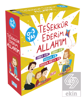 Teşekkür Ederim Allah'ım (4 Kitap Takım)