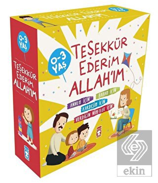 Teşekkür Ederim Allah'ım (4 Kitap Takım)