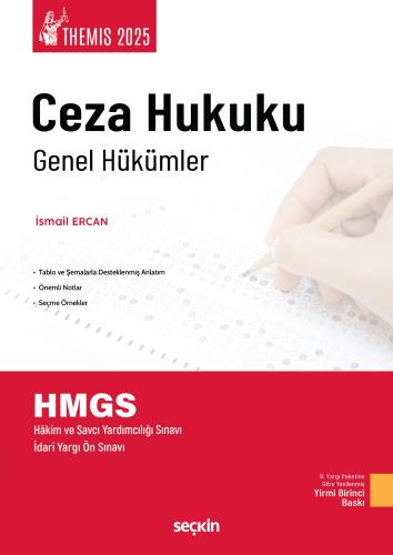 THEMIS – Ceza Hukuku Genel Hükümler Konu Kitabı