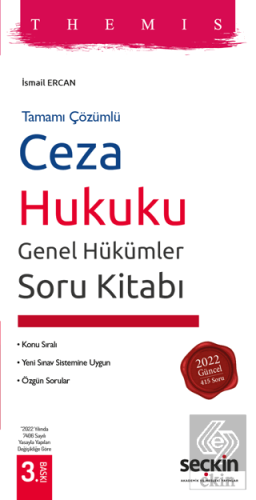 THEMIS – Ceza Hukuku Genel Hükümler Soru Kitabı