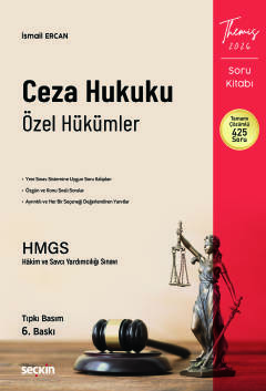 THEMIS – Ceza Hukuku Özel Hükümler Soru Kitabı Tıpkı Basım