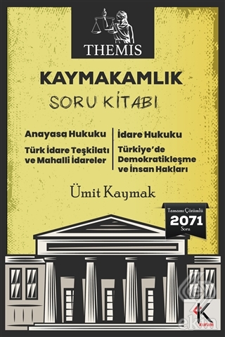 THEMIS Kaymakamlık Soru Kitabı Kuram Kitap Yayınları 2022