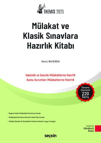 THEMIS – Mülakat ve Klasik Sınavlara Hazırlık Kitabı