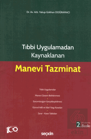 Tıbbi Uygulamadan Kaynaklanan Manevi Tazminat