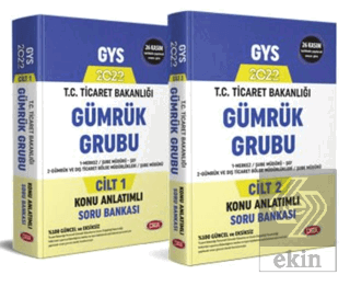Ticaret Bakanlığı Gümrük Grubu Konu Anlatımlı Soru