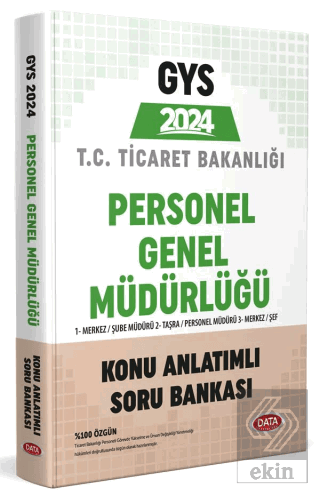Ticaret Bakanlığı Personel Genel Müdürlüğü GYS Kon