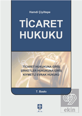 Ticaret Hukuku Hamdi Çiyiltepe