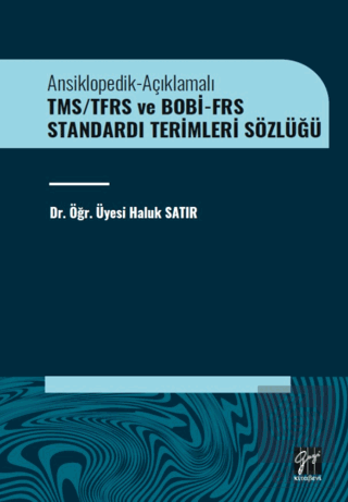TMS/TFRS ve BOBİ-FRS Standardı Terimleri Sözlüğü