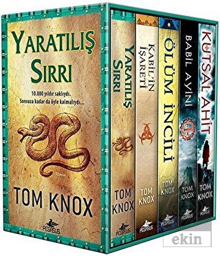 Tom Knox Macera Gerilim Serisi Kutulu Özel Set (5 