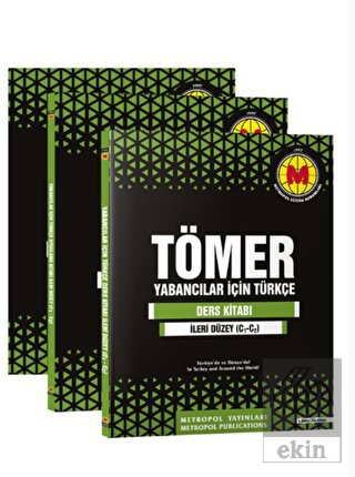 TÖMER Yabancılar İçin Türkçe Öğretim Seti 3 C1 C2