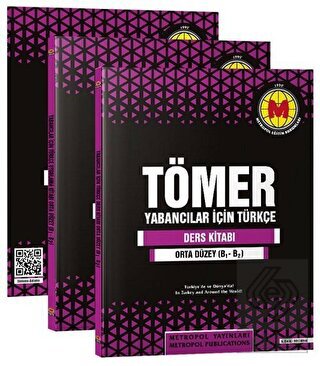 TÖMER Yabancılar İçin Türkçe Öğretim Seti 3 Kitap 