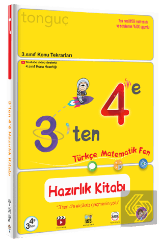 Tonguç Akademi 3 den 4 e Hazırlık Kitabı