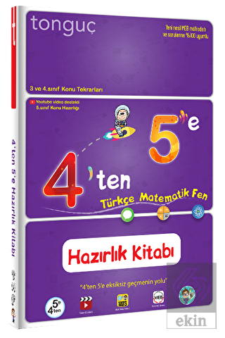 Tonguç Akademi 4 den 5 e Hazırlık Kitabı