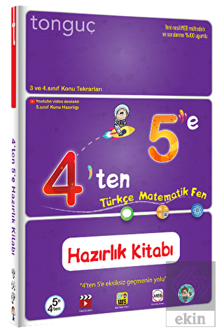 Tonguç Akademi 4 den 5 e Hazırlık Kitabı