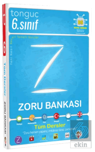 Tonguç Akademi 6. Sınıf Tüm Dersler Zoru Bankası