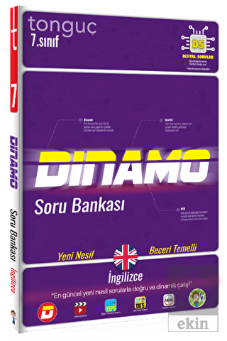 Tonguç Akademi 7. Sınıf İngilizce Dinamo Soru Bankası