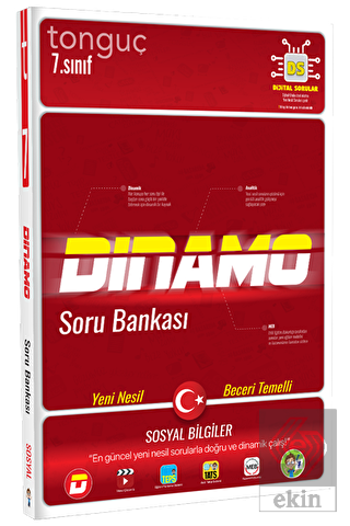 Tonguç Akademi 7. Sınıf Sosyal Bilgiler Dinamo Soru Bankası