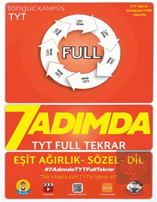 Tonguç Kampüs 7 Adımda TYT Full Tekrar Eşit Ağırlı