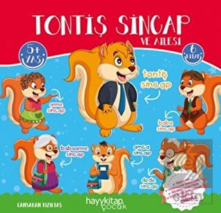 Tontiş Sincap ve Ailesi 6'lı Öykü Seti