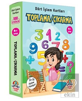 Toplama Çıkarma - Dört İşlem Kartları 6+ Yaş